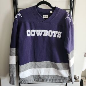 Tailgates Mens Dallas Cowboys Hockey sweatshirt size small